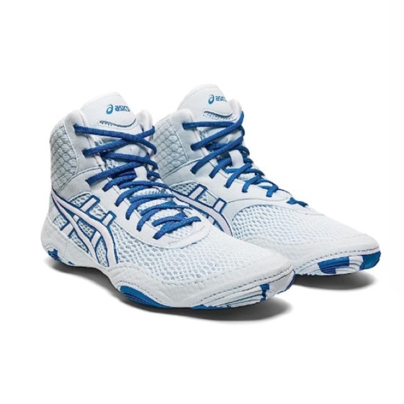 Asics Matblazer (Sky/White) Wrestling Shoes | Color: Blue/White | NEW/NIB!!🤼 - Picture 1 of 10